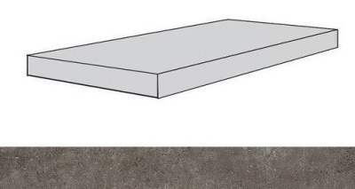 Drift Grey Scal.80 Ang.Dx/Дрифт Грей Ступ.80 Угл.Пр (33X80) ..