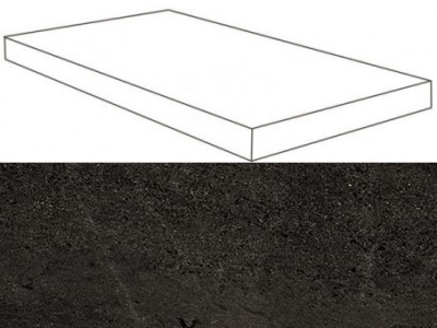 W. Dark Scalino Angolare SX /В. Дарк Ступень Угловая 33х60 Лс (33X60) ..