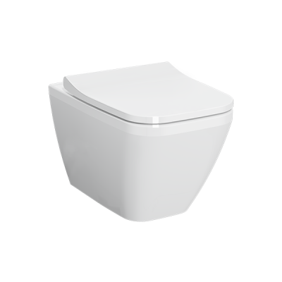 Подвесной унитаз Integra Square 54 см, безободковый .. Подвесной унитаз Integra Square 54 см, безободковый ..