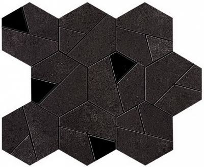 Boost Tarmac Mosaico Hex Black