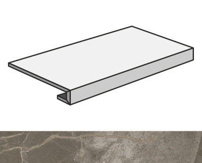 Allure Grey Beauty Scalino Frontale /Аллюр Грей Бьюти Ступень Фронтальная  (33X120) .. Allure Grey Beauty Scalino Frontale /Аллюр Грей Бьюти Ступень Фронтальная  (33X120) ..