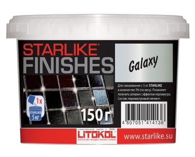 GALAXY перламутр. добавка для Starlike, 75 g. .. GALAXY перламутр. добавка для Starlike, 75 g. ..