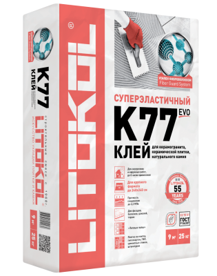 SuperFlex K77 клеевая смесь 25kg bag (Россия)