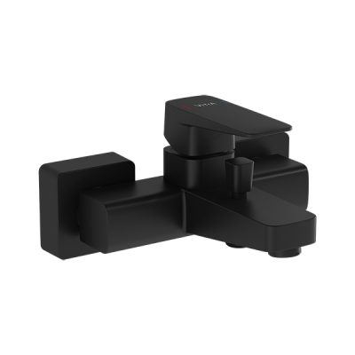 Смеситель Root Square для ванны/душа, матовый черный ..