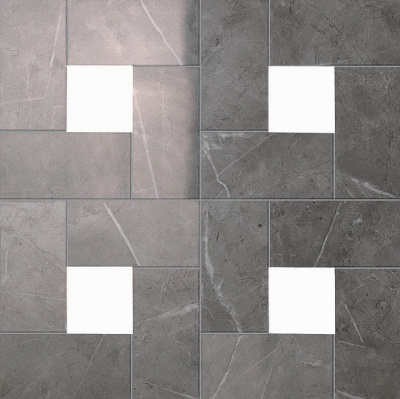 Marvel Grey Cassettone Lappato (45X45 ) ..