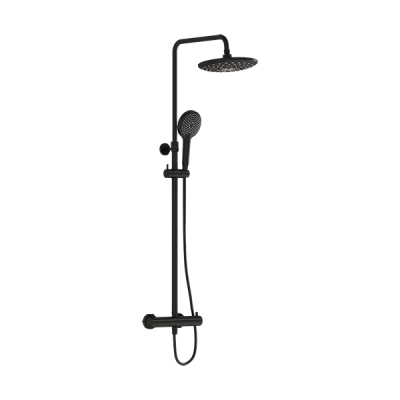 Душевая колонна Aquaheat Bliss 240 2F, матовый черный ..