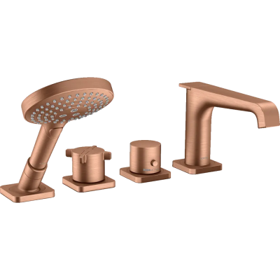 AX Citterio E смес на ванну 4 отв. BRG ..