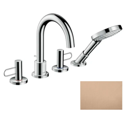 AX Uno смес-ль на край ванны на 4 отв.BRG ..