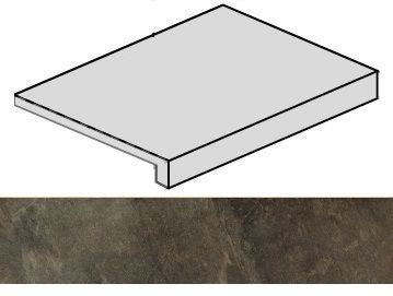 Дженезис меркури Браун Ступень 120 Угл.пр (33X120 Нат.)