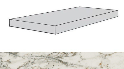 Allure Capraia Scalino Angolare Dx  /Аллюр Капрайя Ступень Угловая Dx  (33X120) .. Allure Capraia Scalino Angolare Dx  /Аллюр Капрайя Ступень Угловая Dx  (33X120) ..