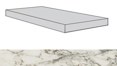 Allure Capraia Scalino Angolare Sx  /Аллюр Капрайя Ступень Угловая Sx  (33X120)
