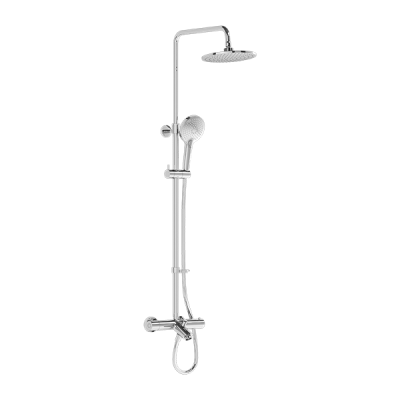 Душевая колонна для ванны и душа Aquaheat Joy 220B, термостат, цвет хром .. Душевая колонна для ванны и душа Aquaheat Joy 220B, термостат, цвет хром ..