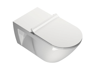 COMMUNITY 70x37/F унитаз подвесной - смыв безободковый водоворотный Swirlflush - глазурь белая глянц
