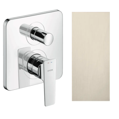 AX Citterio E смесит. д/ ванны,однорыч. BN ..