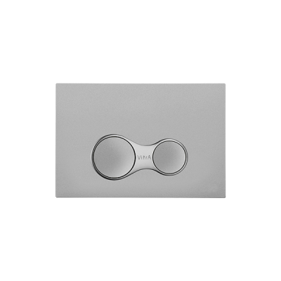 Клавиша смыва VitrA Sirius, покрытие от отпечатков и бактерий, цвет Матовый Хром ..