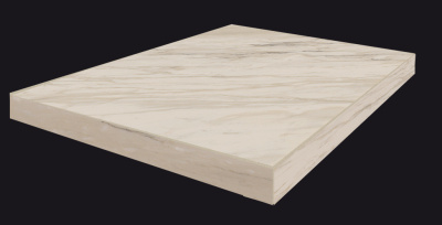 Портофино Белый Ступень 45 Угл.лев (33X45 Нат.) ..