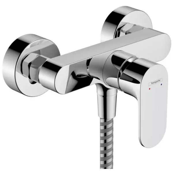 HG Rebris S shower mix wall mounted chr ..