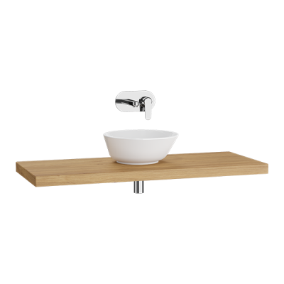 Столешница подвесная 120 см, светлый дуб ..