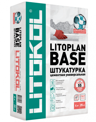 LITOPLAN BASE серый (мешок 25 кг) ..