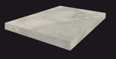 Капри Серый Ступень 45 Угл.лев (33X45 Шлиф.) ..