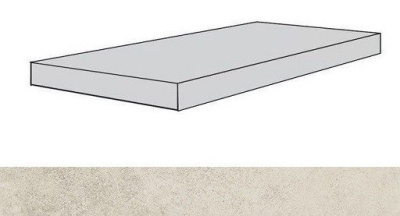 Drift White Scal.120 Ang.Dx/Дрифт Вайт Ступ.120 Угл.Пр (33X120) .. Drift White Scal.120 Ang.Dx/Дрифт Вайт Ступ.120 Угл.Пр (33X120) ..