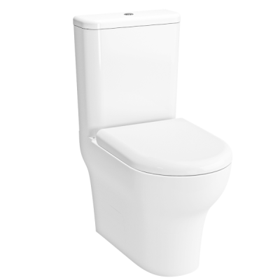 Комплект: напольный пристенный унитаз Zentrum + сиденье с микролифтом, 60 см (механизм Geberit) ..