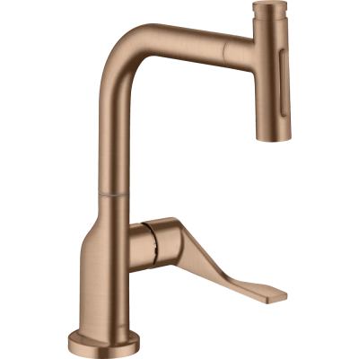 AX Кухонный смеситель с выт изливом,BRG ..