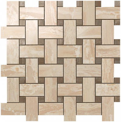 S.M. Woodstone Champagne Twist Mosaic / S.M. Вудстоун Шампань Мозаика Твист (30.5X30.5) .. S.M. Woodstone Champagne Twist Mosaic / S.M. Вудстоун Шампань Мозаика Твист (30.5X30.5) ..