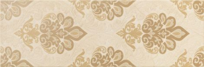 Шарм Крим Вставка Дэко (25X75 Глянц.) ..