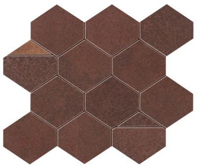 Blaze Corten Mosaico Nest (29,4x25,8)