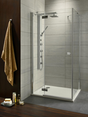 Душевая кабина Almatea KDJ 80x80 хром