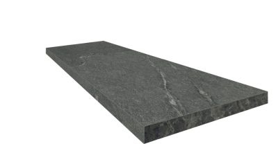 ЛУГАНО ГРАФИТ СТУП.90 УГЛ.ПР (33x90 ) ..