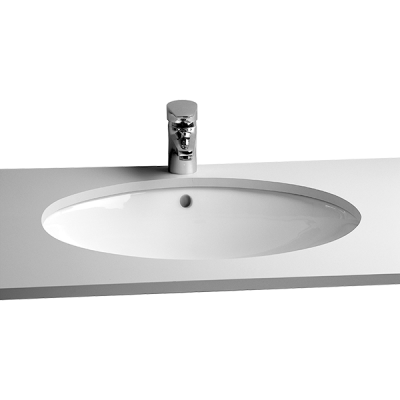 Раковина Arkitekt, встраиваемая снизу, 52 см, цвет белый ..