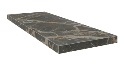 Помпеи Браун Ступ.90 Угл.лев 33X90 ..