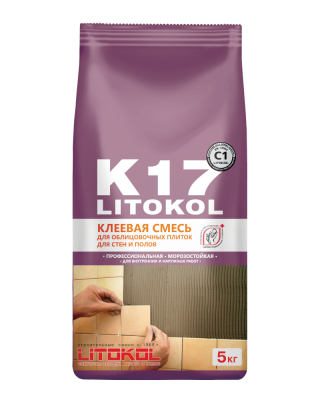 LITOKOL K17 (C1) серый (мешок 5 кг)