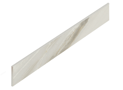 Флоренция Белый Плинтус (7.2X45 Шлиф.)