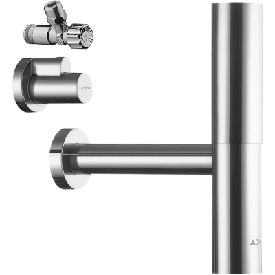 AX Набор с сифоном Flowstar, хром ..