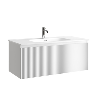 Тумба подвесная SANCOS Snob R 995х445х406, c одним ящиком оснащенным доводчиками, Bianco , арт.SNR1.