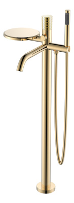 Смеситель напольный STICK GOLD DIAMOND GOLD 