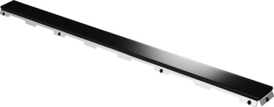 Стеклянная панель TECEdrainline, 700 мм, черная